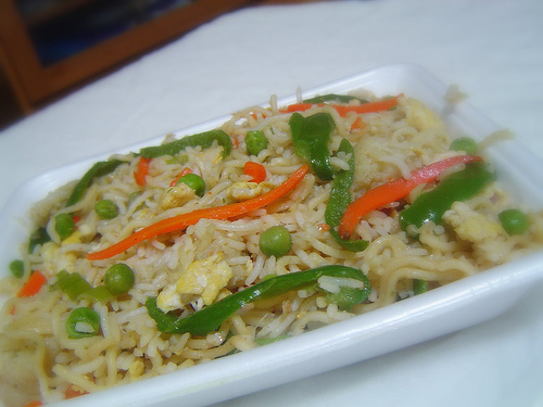 Chinese Fried Rice With Bean Sprout